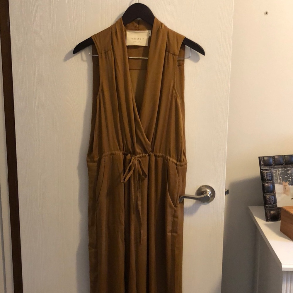 Workhall wide leg jumpsuit